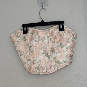 Altard State Floral Corset Top
